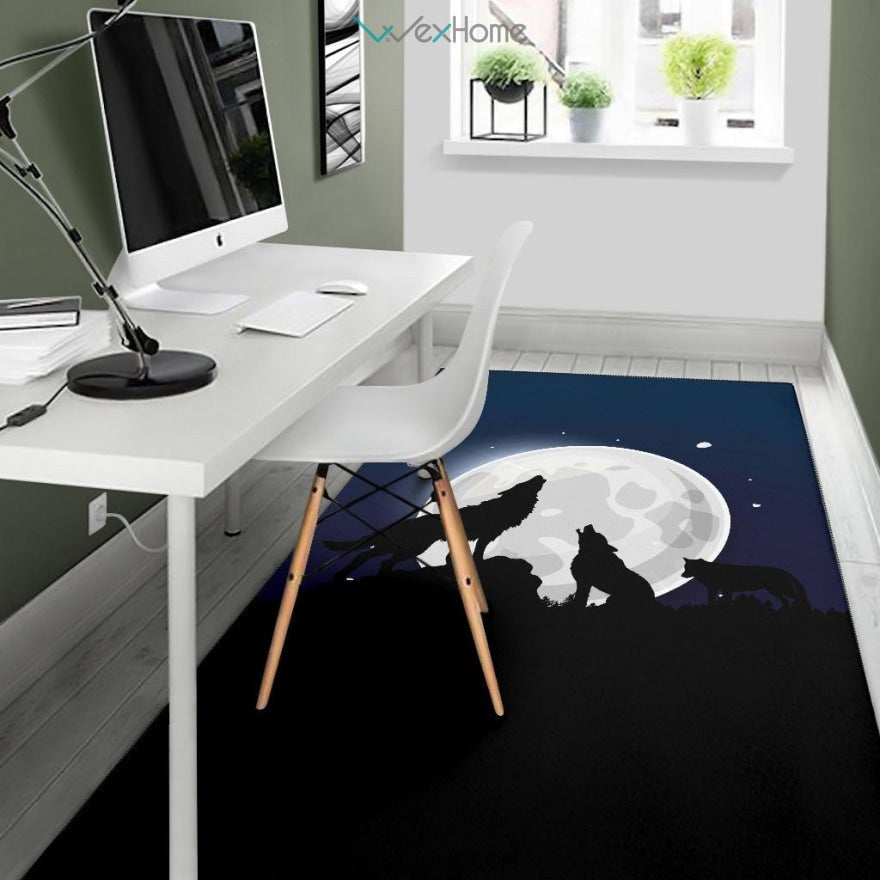 Howling Wolf - Rug
