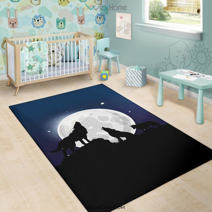 Howling Wolf - Rug