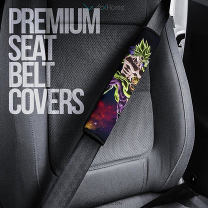 Dragon Ball Anime Seat Belt Covers | DB Super Broly Power Up Galaxy Belt Covers