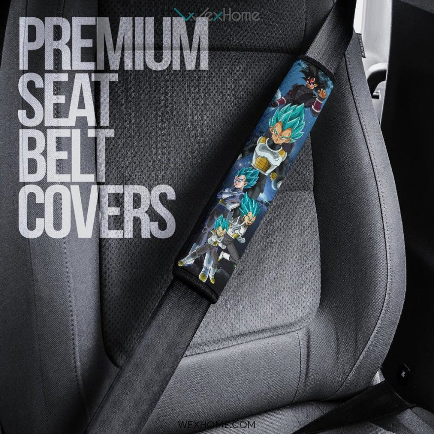 Dragon Ball Anime Seat Belt Covers | DB Vegeta Saiyan Fighting Moments Fantastic Galaxy Belt Covers