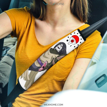 Naruto Anime Seat Belt Covers | Orochimaru Snake Power Belt Covers
