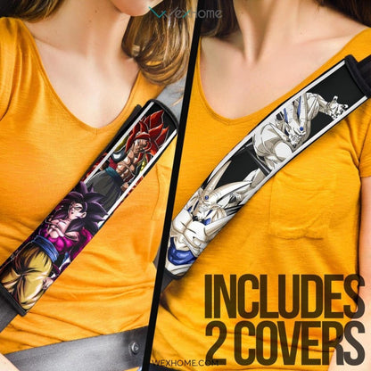 Dragon Ball Anime Seat Belt Covers | DB Vegeto 4 Vs Omega Shernon Dragon Ball 1 Star Belt Covers