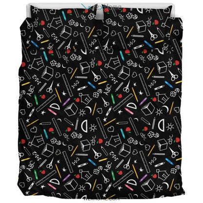 Teacher Pattern - Bedding