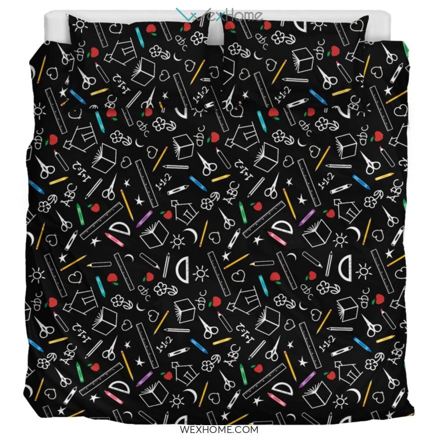 Teacher Pattern - Bedding