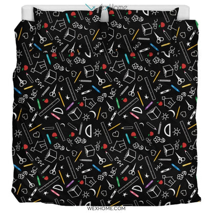 Teacher Pattern - Bedding