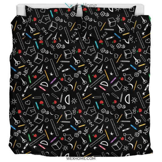 Teacher Pattern - Bedding