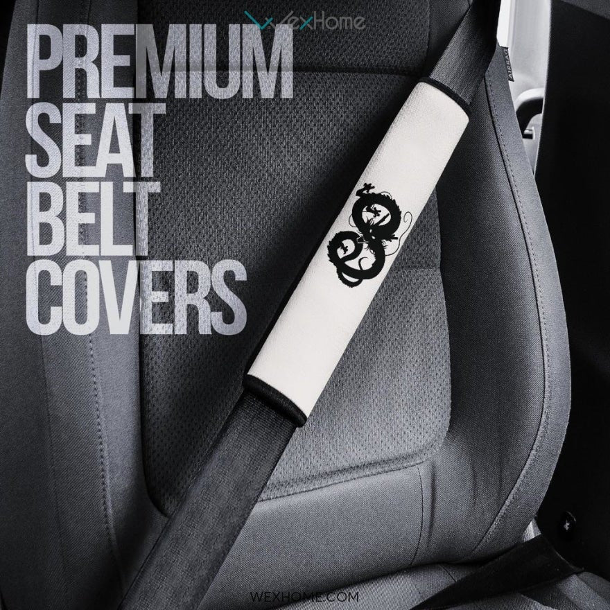 Dragon Ball Anime Seat Belt Covers | Dragon Balls And Silhouette Belt Covers