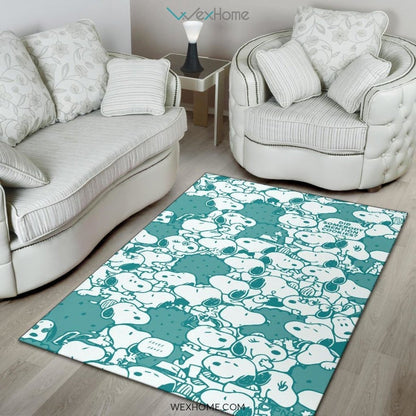 Blue Snoopy - Rug