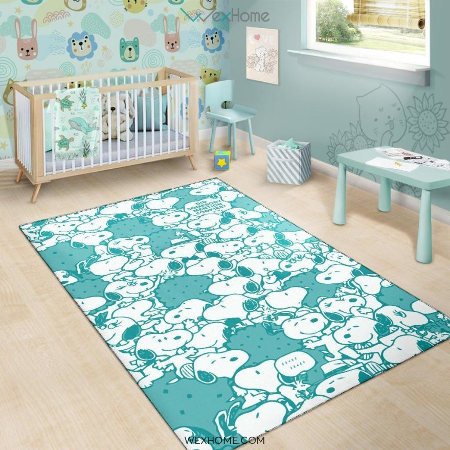 Blue Snoopy - Rug