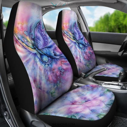 2pcs Butterfly Car Seat Cover