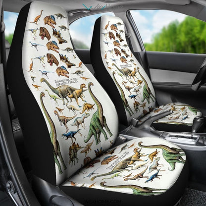 2pcs Dinosaurs Car Seat Cover