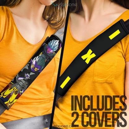 Dragon Ball Anime Seat Belt Covers | DB Evil Fu Fighting Super Power Belt Covers
