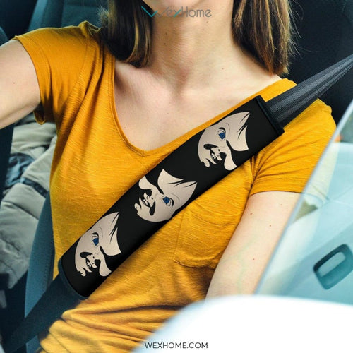 Horror Movie Seat Belt Covers | Chucky Shadow Face Minimal Belt Covers