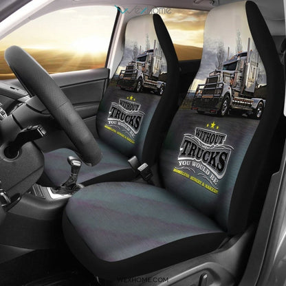 2pcs Truck Car Seat Cover