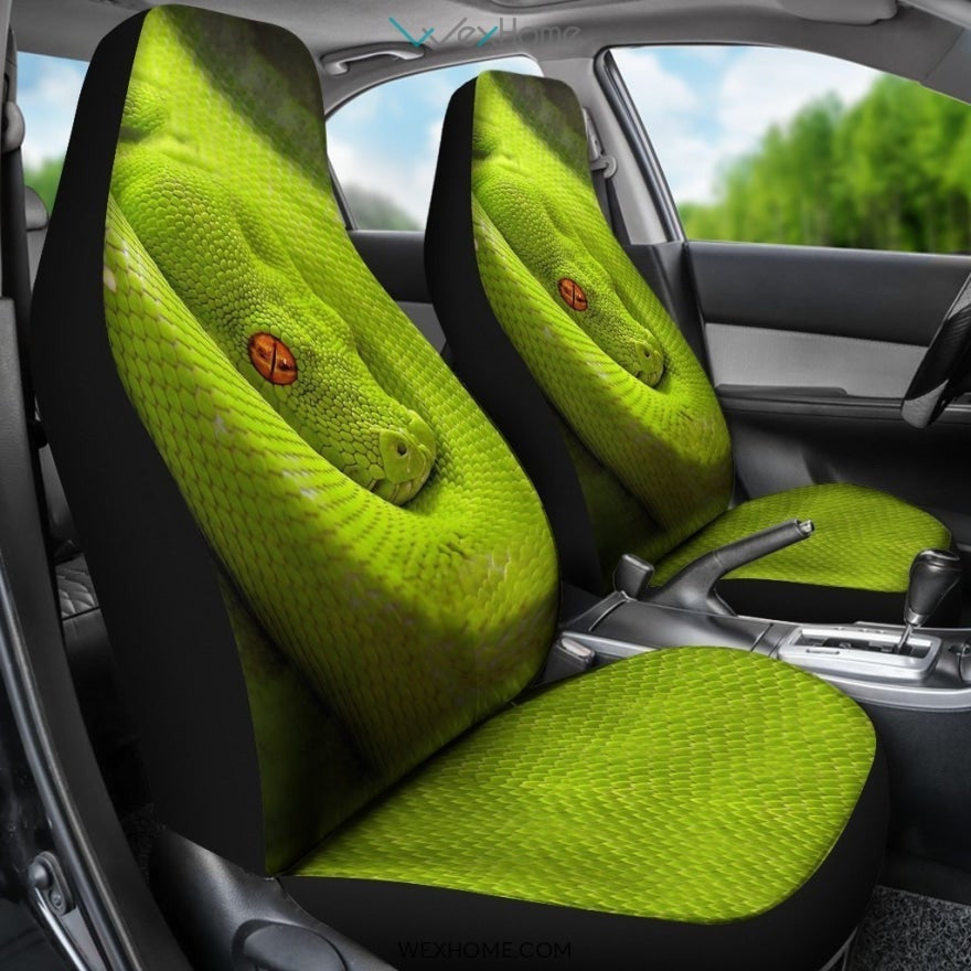 2pcs Snake Eye Car Seat Cover