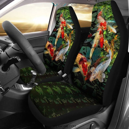 2pcs Koi Car Seat Cover