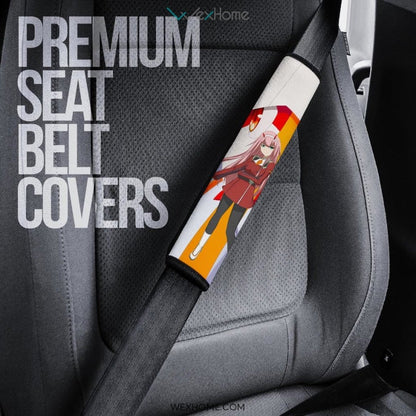 Darling In The Franxx Anime Seat Belt Covers | Strelizia Darling Robots Captain Zero Two Belt Covers