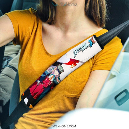 Darling In The Franxx Anime Seat Belt Covers | Strelizia Darling Robots Captain Zero Two Belt Covers
