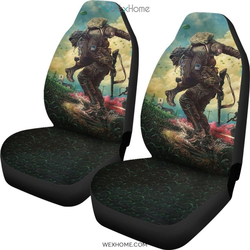 2pcs Paratrooper Car Seat Cover