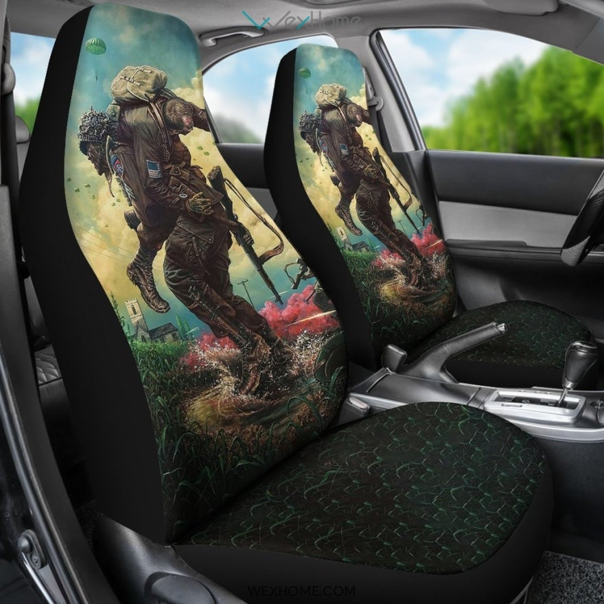 2pcs Paratrooper Car Seat Cover