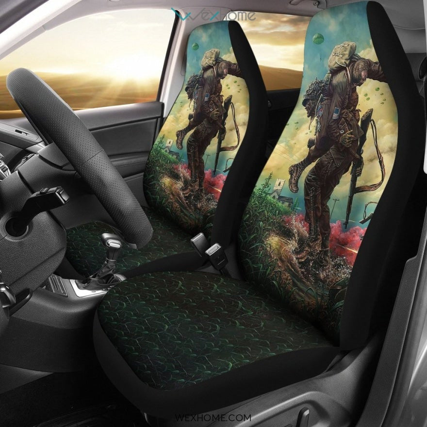 2pcs Paratrooper Car Seat Cover