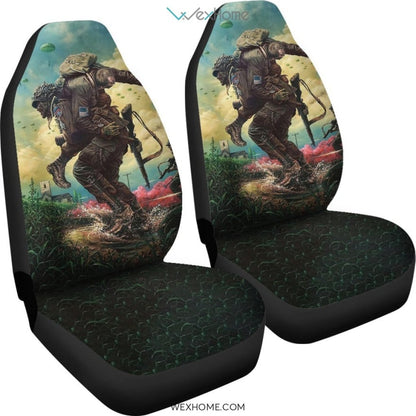 2pcs Paratrooper Car Seat Cover