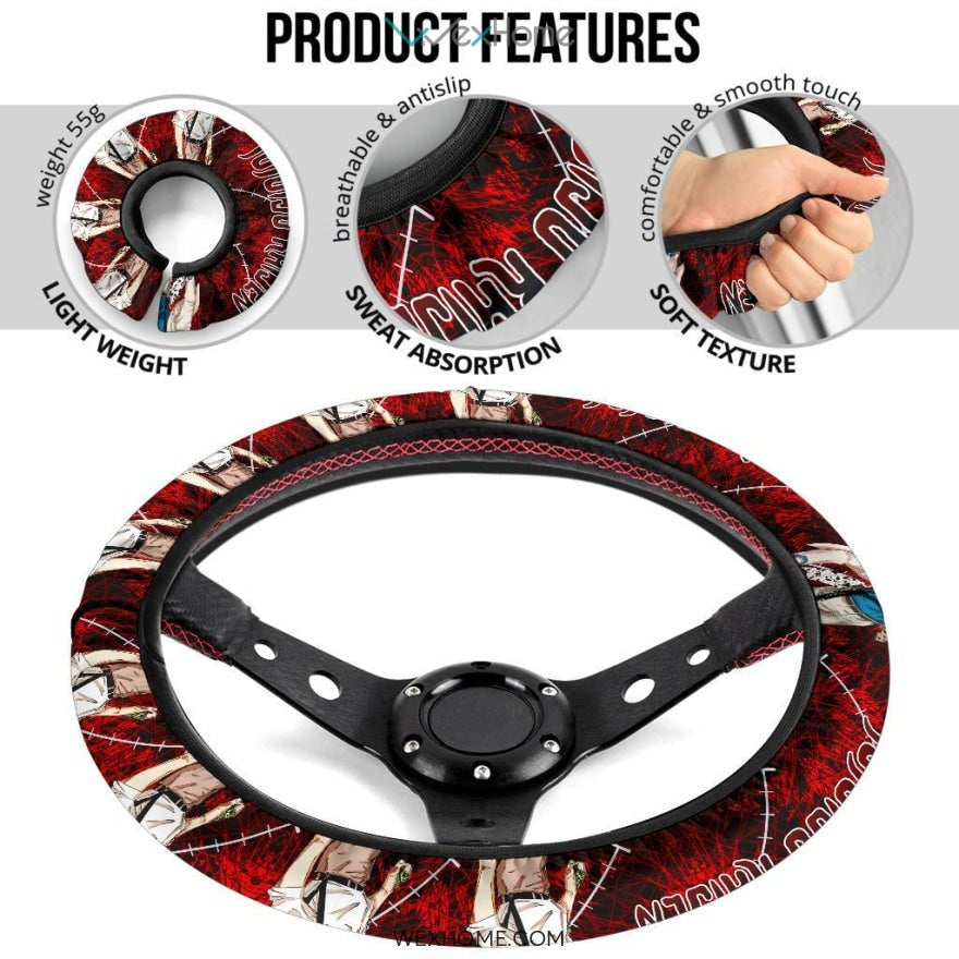 Jujutsu Kaisen Anime Seat Belt Covers | Sukuna Yuji Monster Hand Belt Covers