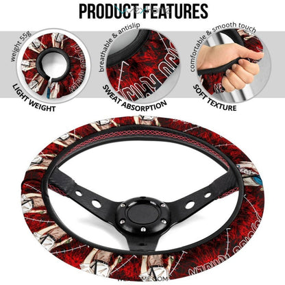 Jujutsu Kaisen Anime Seat Belt Covers | Sukuna Yuji Monster Hand Belt Covers