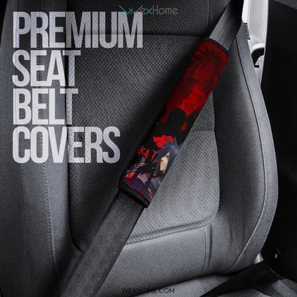 Naruto Anime Seat Belt Covers | Madara Red Blood Theme The Final Battle Belt Covers
