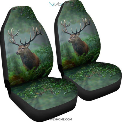 2pcs Deer Car Seat Cover