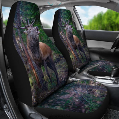 2pcs Elk Car Seat Cover
