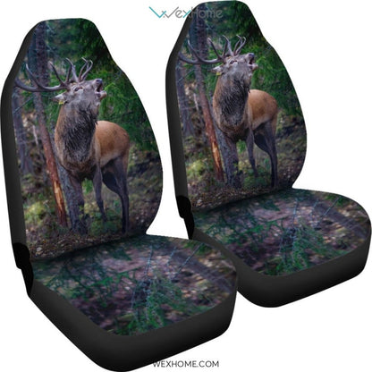 2pcs Elk Car Seat Cover