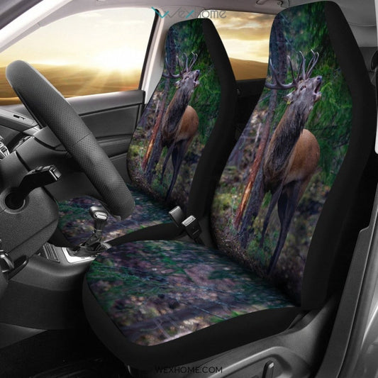 2pcs Elk Car Seat Cover