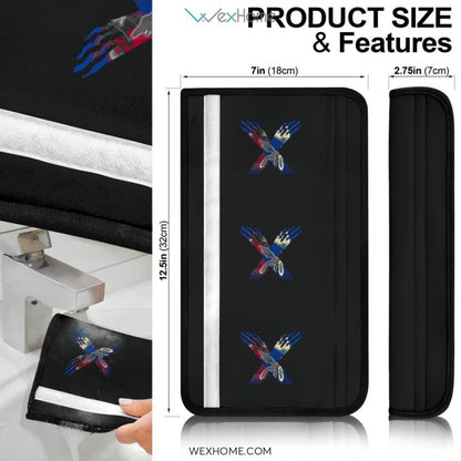 Pokemon Anime Seat Belt Covers | X And Y Pokemon Blue And Red Belt Covers