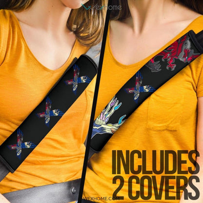 Pokemon Anime Seat Belt Covers | X And Y Pokemon Blue And Red Belt Covers