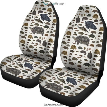 2pcs Testudines Car Seat Cover