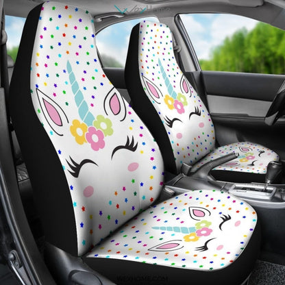 2pcs Unicorn Car Seat Cover