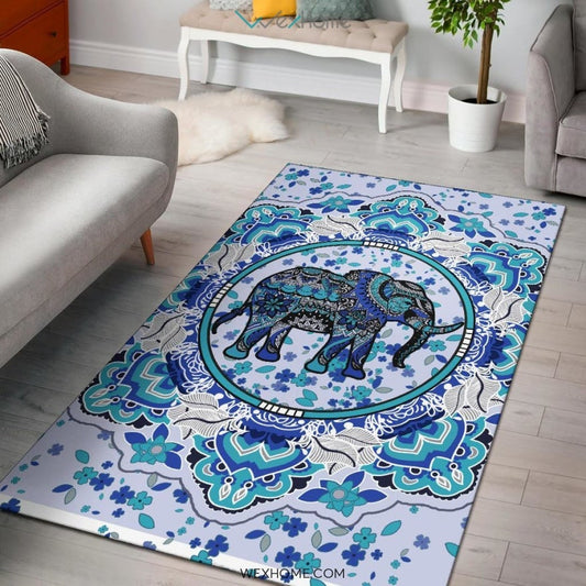 Mandala Elephant - Rug