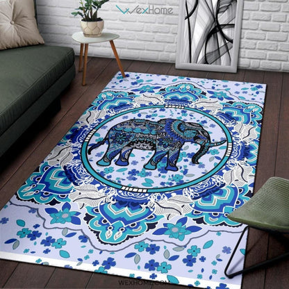 Mandala Elephant - Rug