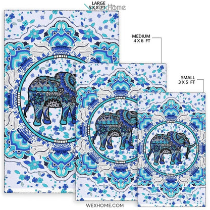 Mandala Elephant - Rug