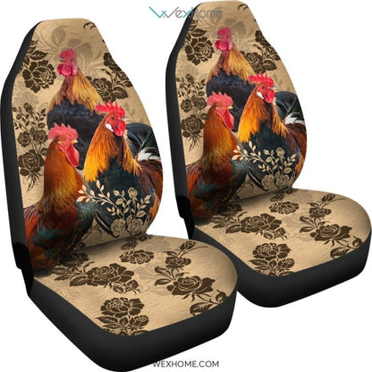 2pcs Chicken Car Seat Cover