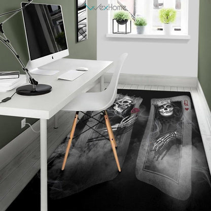 Skull Play Cards - Rug