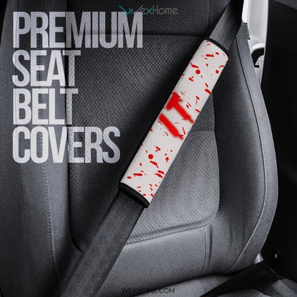 Horror Movie Seat Belt Covers | IT Pennywise Face Bloody Belt Covers