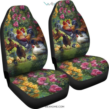 2pcs Chicken Car Seat Cover