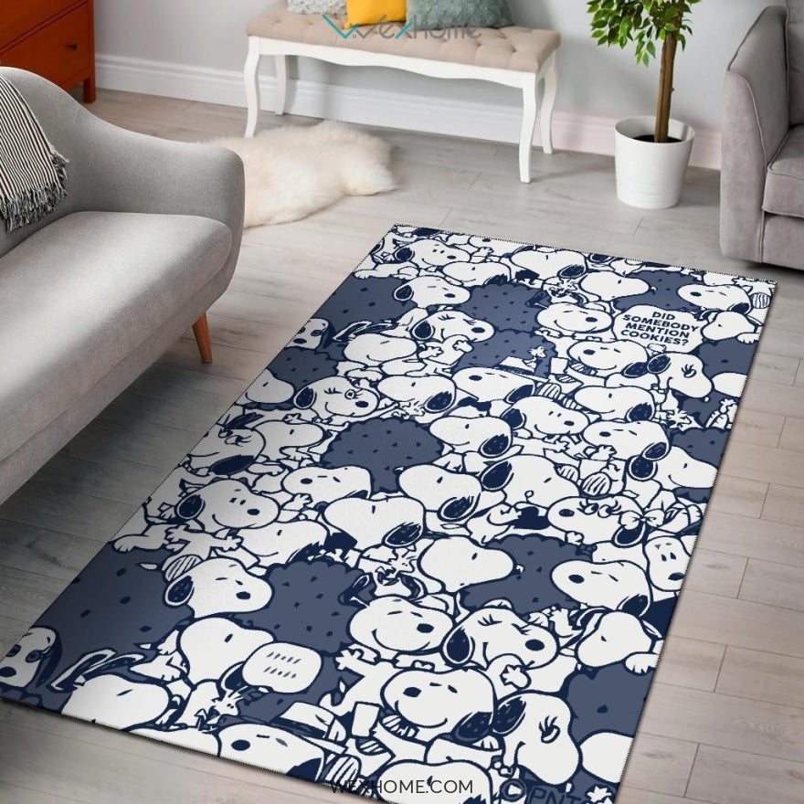 Navy Snoopy - Rug