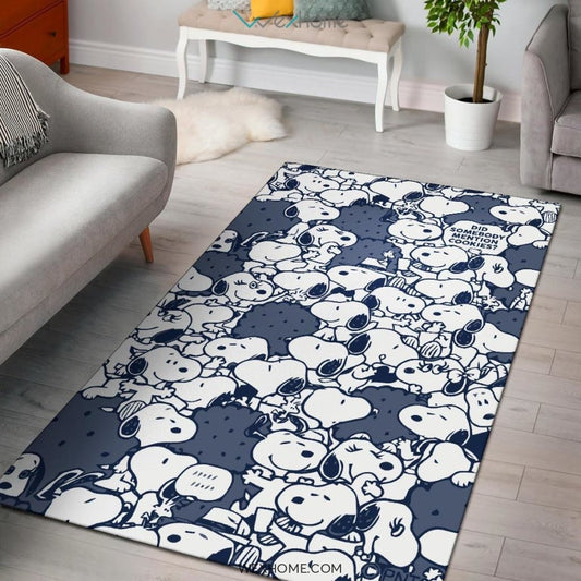 Navy Snoopy - Rug
