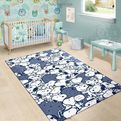 Navy Snoopy - Rug