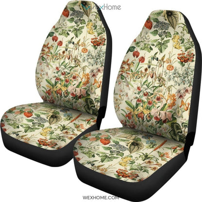 2pcs Flowers Car Seat Cover