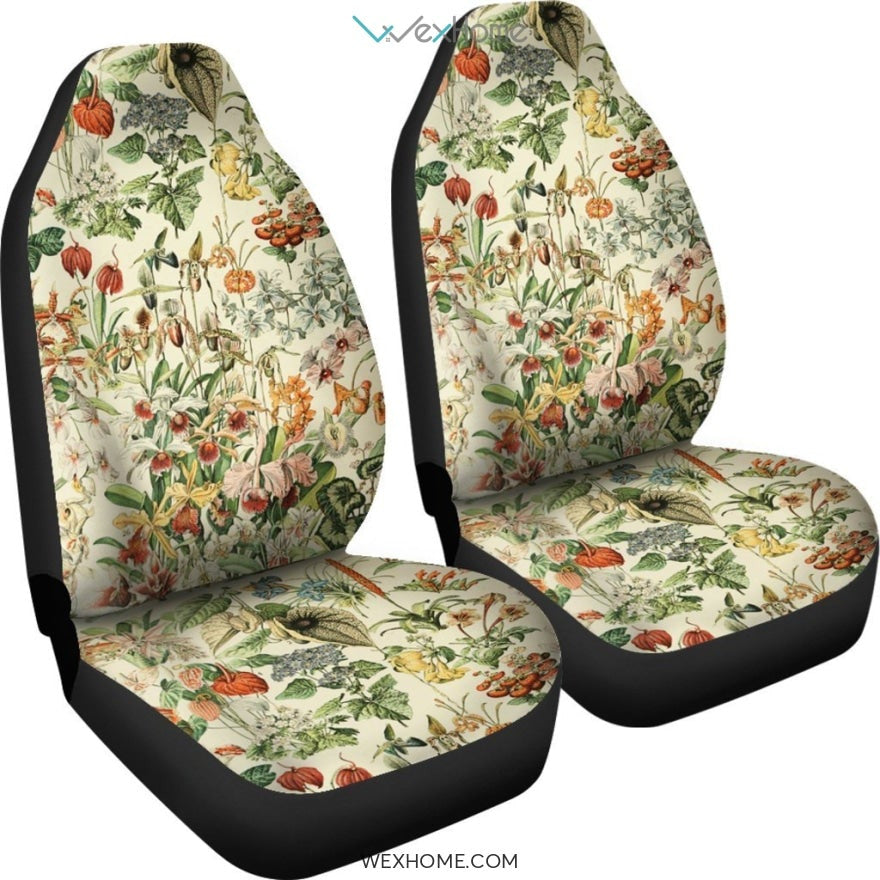 2pcs Flowers Car Seat Cover