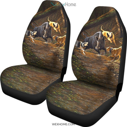 2pcs Hunting Car Seat Cover